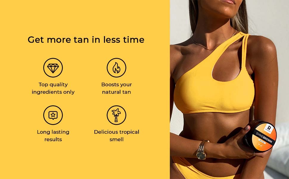 Crema Acelerador Bronceadora Shine Brown Ouhoe